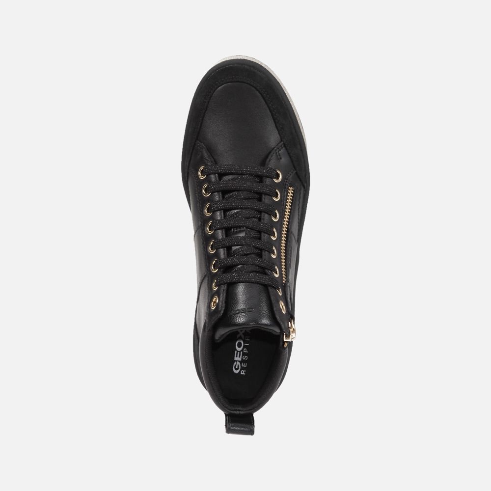 Geox Bayan Spor Ayakkabı Siyah - Leelù - PKX-093678